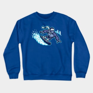 Shreddin' the Slopes Crewneck Sweatshirt